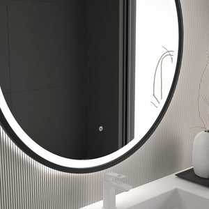 MALDIVAS LED 480 COB - Espejo redondo con sistema antivaho