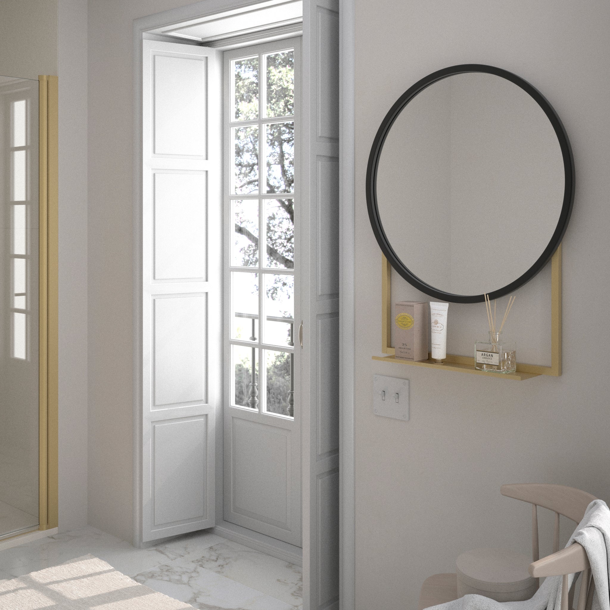Espejo Ovalado – Ambiance Interiores
