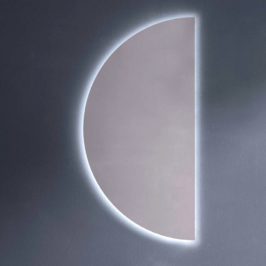 Espejo de baño Eclipse: Iluminación LED, Antivaho y Diseño en Luna